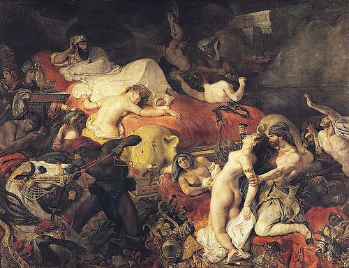 "Eugène Delacroix, La Mort de Sardanapale" by Joaquín Martínez Rosado is licensed under CC BY-NC-ND 2.0 