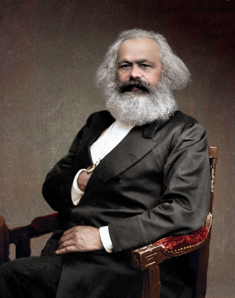 foto retrato Karl Marx